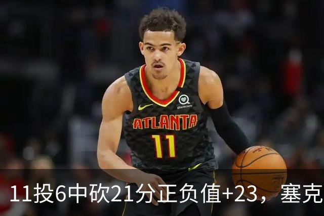 11投6中砍21分正负值+23，塞克斯顿说自己还在慢慢找状态